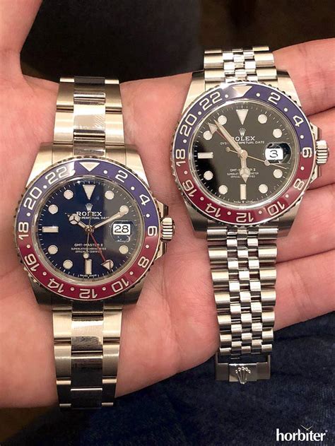 quante maglie ha il bracciale del gmt rolex
